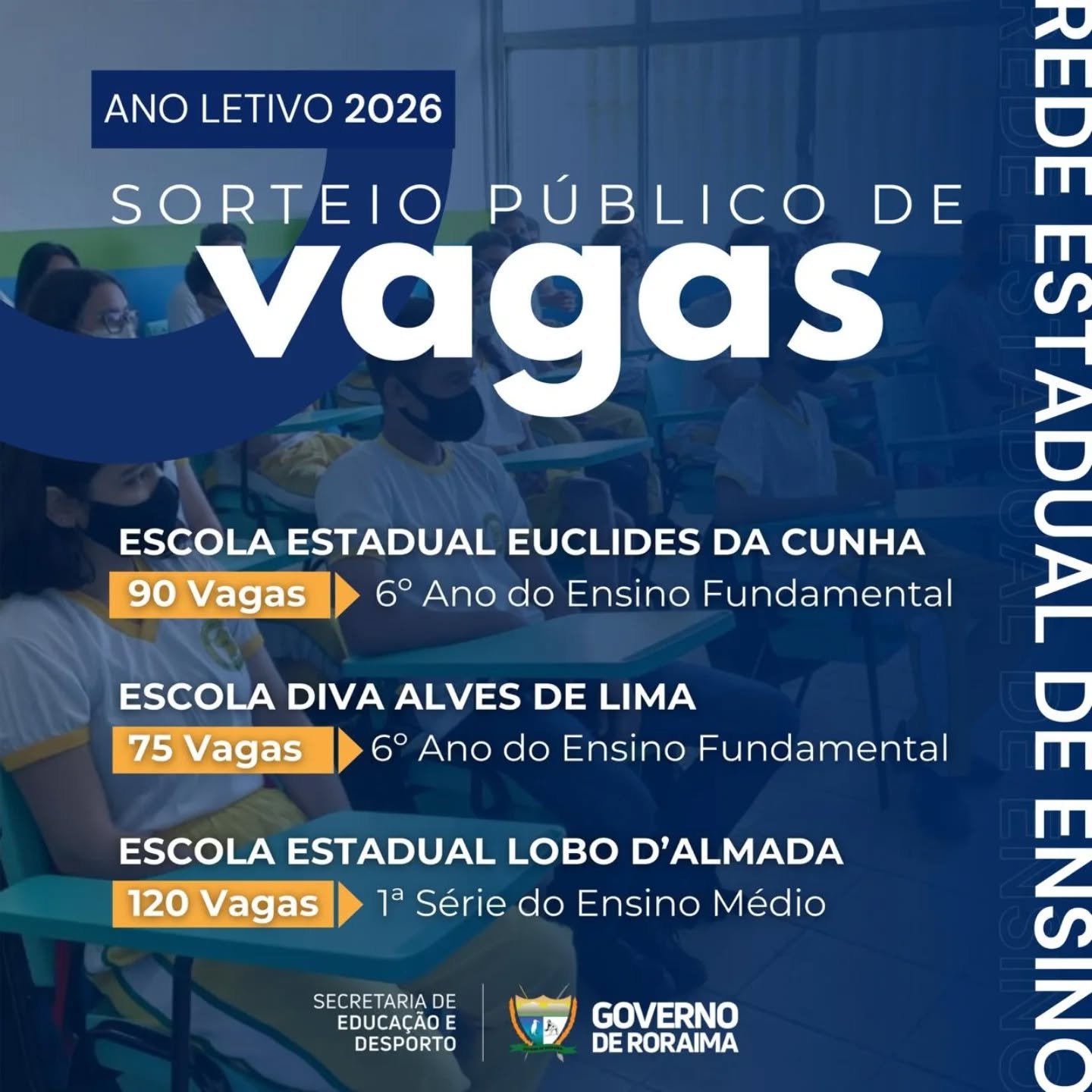 Sorteio de vagas ccm