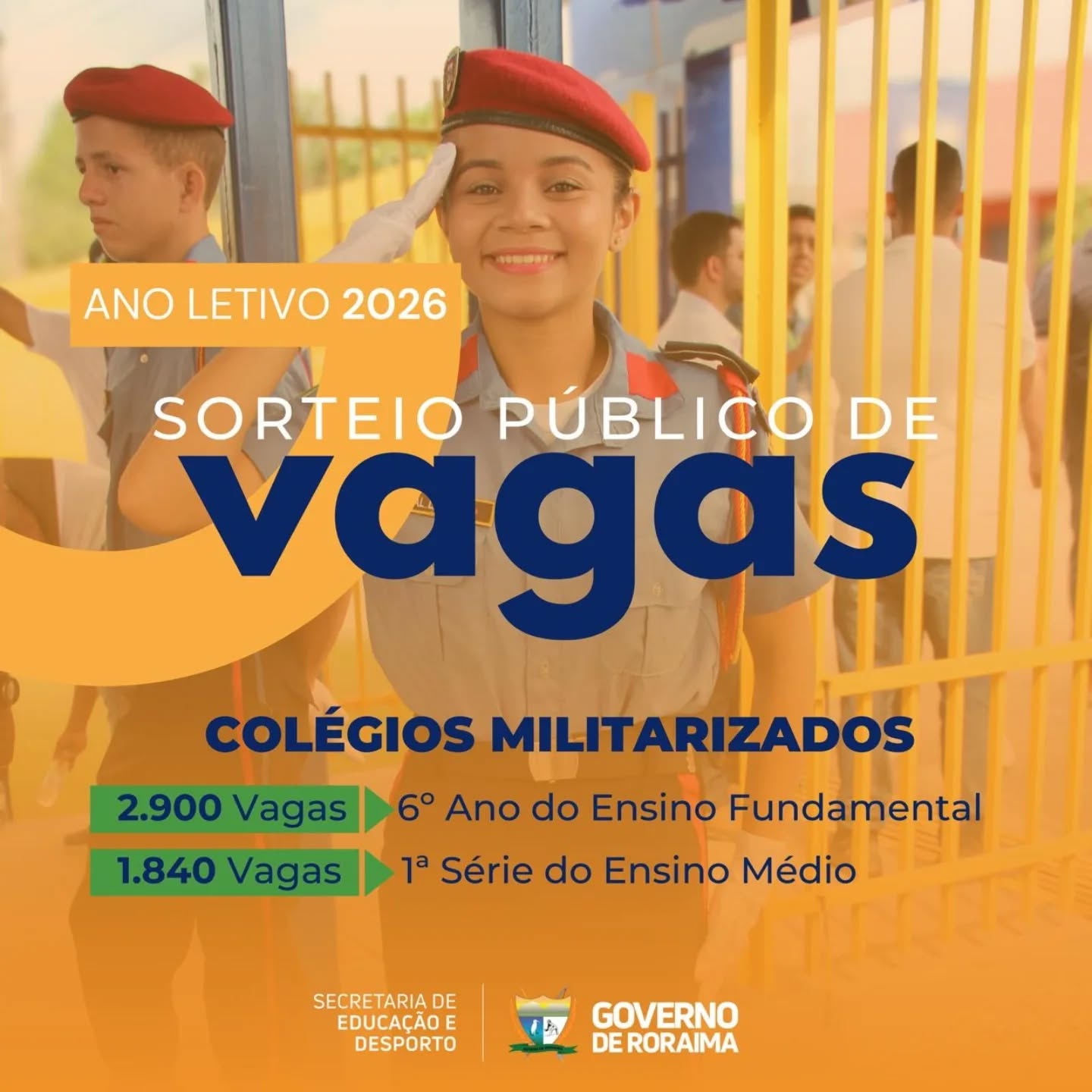 Sorteio vagas CCM